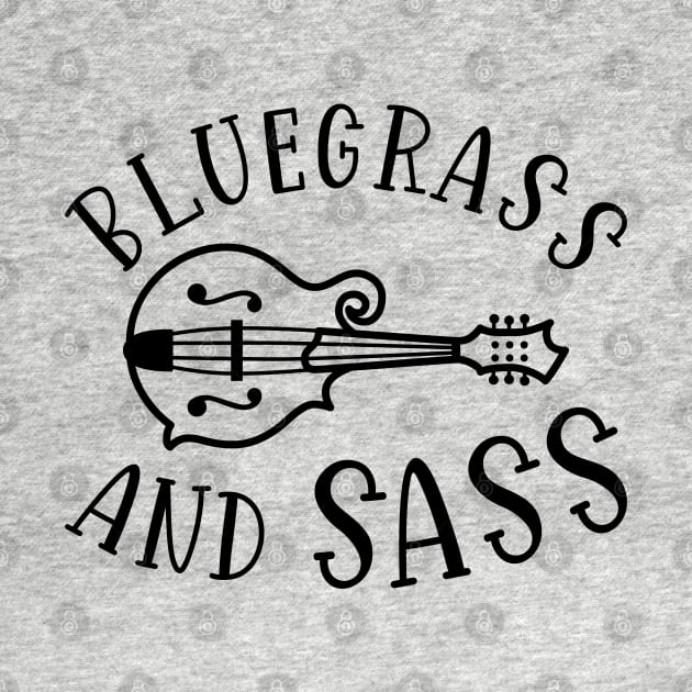 Bluegrass and Sass Mandolin Funny by GlimmerDesigns